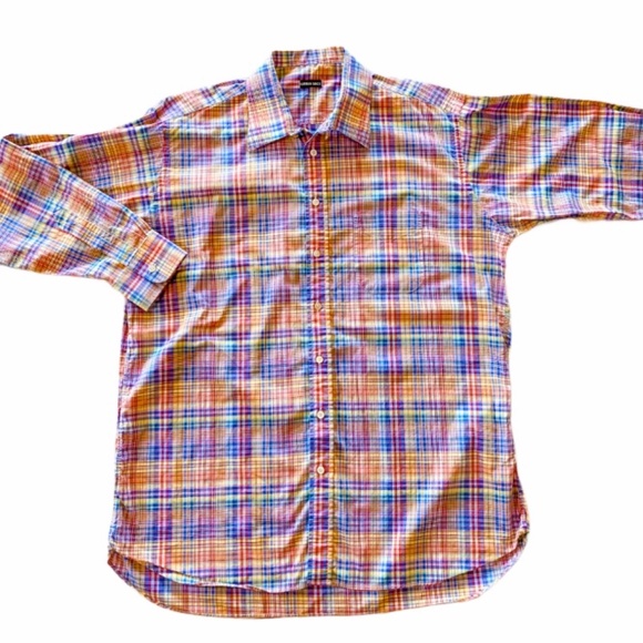 **SOLD**Gitman Bros. Plaid Button Down Shirt - Picture 2 of 4
